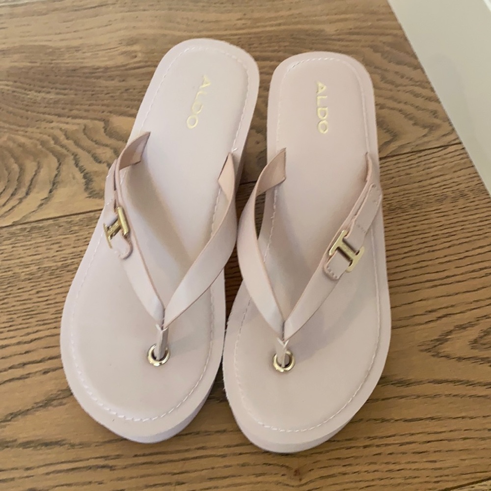 Light Pink Aldo Wedges